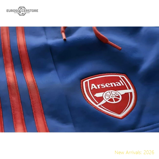 2025-2026 Arsenal DNA Shorts (Victory Blue)-The Soccer Shirt Hub
