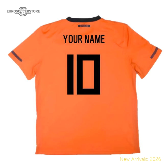 Holland 2010-11 Home Shirt (3xl) ((Very Good) 3XL) (Your Name)-The Soccer Shirt Hub