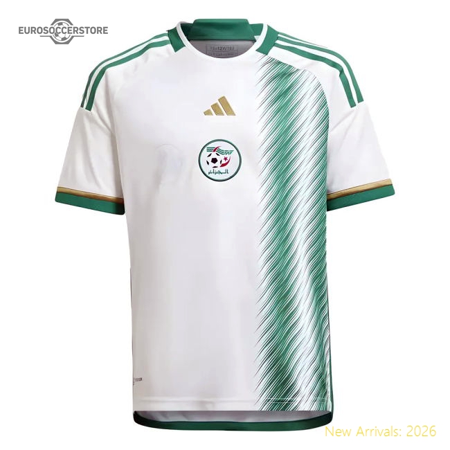 2022-2023 Algeria Home Shirt (Kids)-The Soccer Shirt Hub