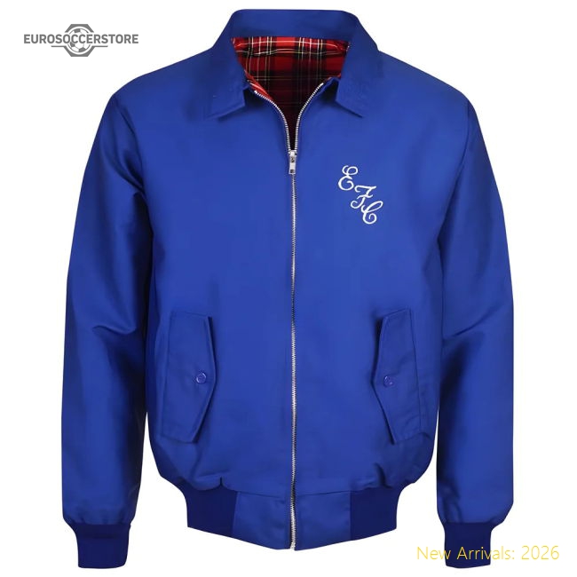 Everton Royal Harrington Jacket-The Soccer Shirt Hub