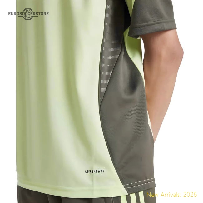 2025-2026 Real Madrid Training Jersey (Almost Lime) - Kids (Endrick 16)-The Soccer Shirt Hub