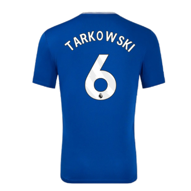 2024-2025 Everton Home Shirt (Tarkowski 6)-The Soccer Shirt Hub