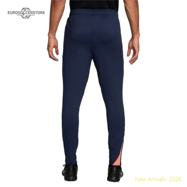 2025-2026 Barcelona Dri-Fit Strike Pants (Navy) - Kids-The Soccer Shirt Hub