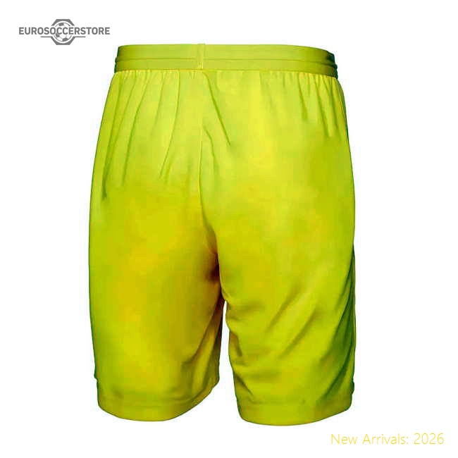 2018-2019 Borussia Dortmund Home Puma Shorts (Yellow)-The Soccer Shirt Hub