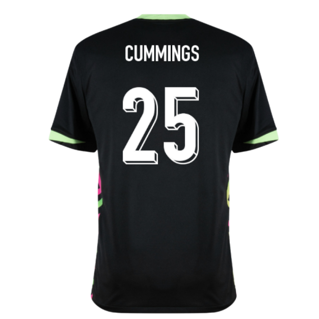 2025-2026 Australia Away Shirt (Cummings 25)-The Soccer Shirt Hub