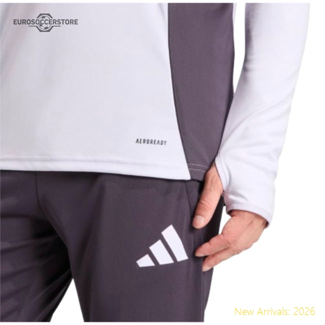 2025-2026 Man Utd Training Top (Purple Tint)-The Soccer Shirt Hub