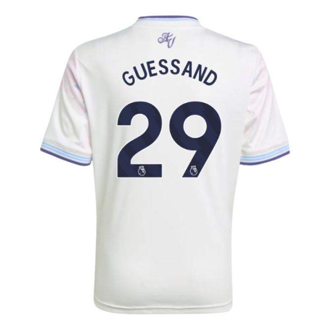 2025-2026 Aston Villa Third Shirt - Kids (Guessand 29)-The Soccer Shirt Hub