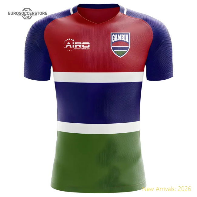 2025-2026 Gambia Home Concept Football Shirt - Womens-The Soccer Shirt Hub