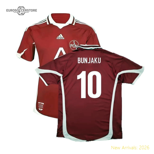 FC Nurnberg 2009-10 Home Shirt ((Excellent) XL) (Bunjaku 10)-The Soccer Shirt Hub