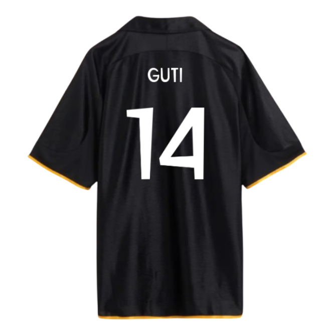1998-2000 Real Madrid Reissue Away Shirt (Guti 14)-The Soccer Shirt Hub