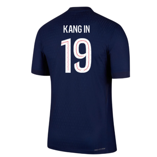 2025-2026 PSG Home Dri-Fit ADV Authentic Shirt (Kang In 19)-The Soccer Shirt Hub