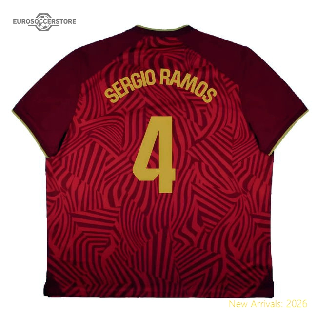 2023-2024 Sevilla Away Shirt (Sergio Ramos 4)-The Soccer Shirt Hub