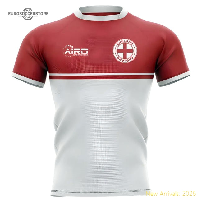2025-2026 England Training Concept Rugby Shirt-The Soccer Shirt Hub