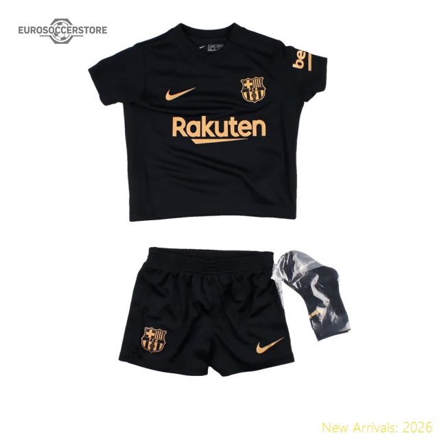 2020-2021 Barcelona Away Baby Kit (MESSI 10)-The Soccer Shirt Hub