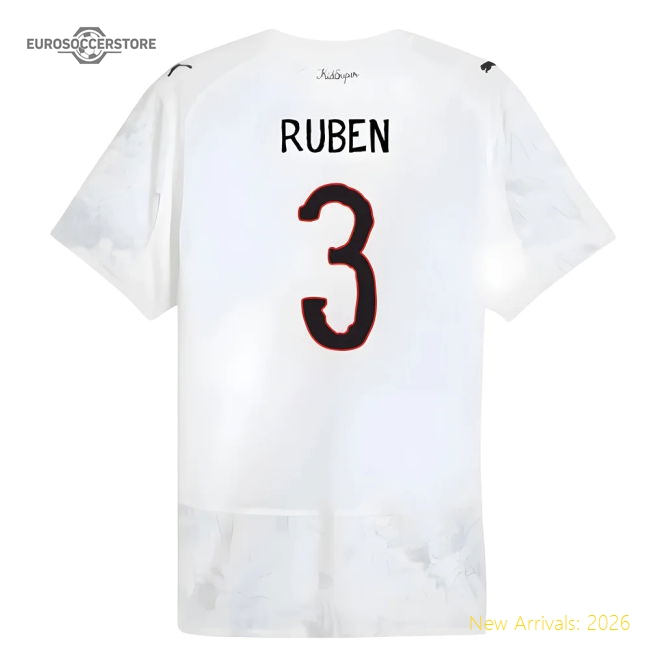 2025-2026 KIDSUPER x Manchester City CWC Authentic Shirt (White) (Ruben 3)-The Soccer Shirt Hub
