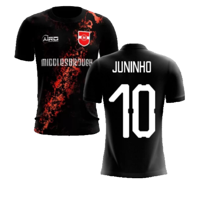 2025-2026 Middlesbrough Third Concept Football Shirt (Juninho 10)-The Soccer Shirt Hub