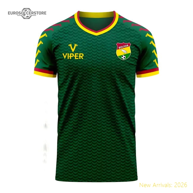 Bolivia 2025-2026 Home Concept Football Kit (Viper)-The Soccer Shirt Hub