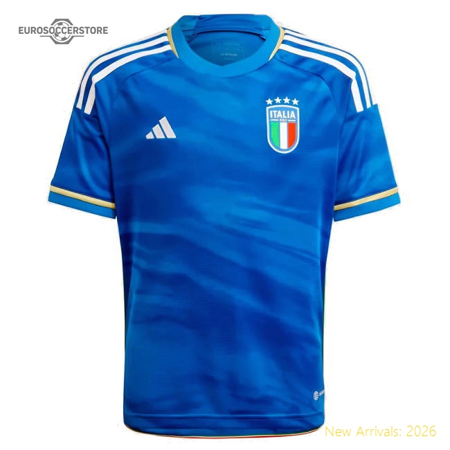 2023-2024 Italy Home Shirt (Kids)-The Soccer Shirt Hub
