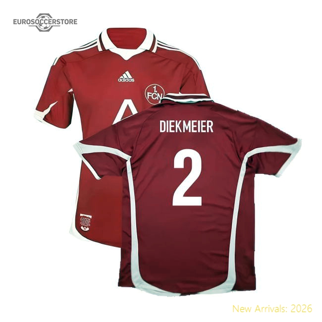 FC Nurnberg 2009-10 Home Shirt ((Excellent) XL) (Diekmeier 2)-The Soccer Shirt Hub