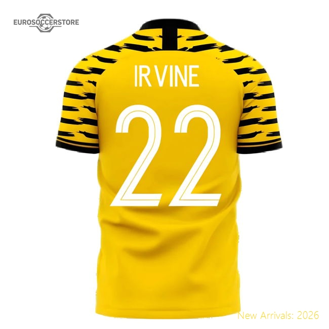 Australia 2025-2026 Home Concept Football Kit (Libero) (IRVINE 22)-The Soccer Shirt Hub
