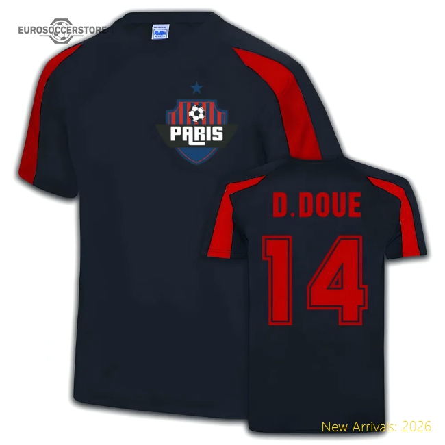 Desire Doue PSG Sports Training Jersey-The Soccer Shirt Hub