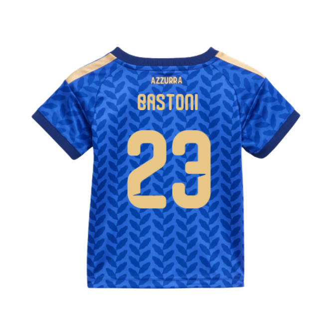 2026-2027 Italy Home Baby Kit (Bastoni 23)-The Soccer Shirt Hub