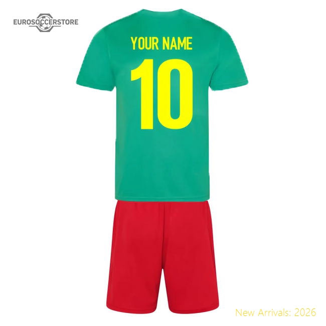 Personalised Cameroon Training Kit-The Soccer Shirt Hub