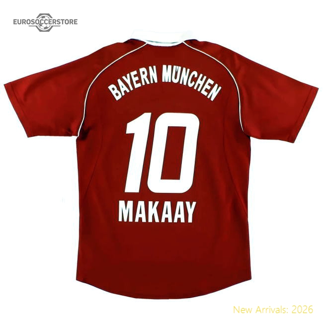 Bayern Munich 2005-06 Home (Makaay #10) (Excellent)-The Soccer Shirt Hub