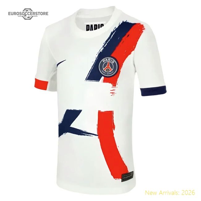 2025-2026 PSG Away Shirt (Sponsorless) - Kids-The Soccer Shirt Hub