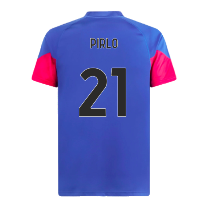2023-2024 AC Milan Training Jersey (Royal Sapphire) (Pirlo 21)-The Soccer Shirt Hub