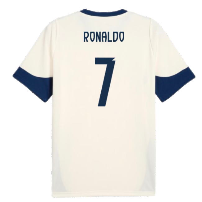 2025-2026 Portugal Training Jersey (Sugared Almond) (Ronaldo 7)-The Soccer Shirt Hub