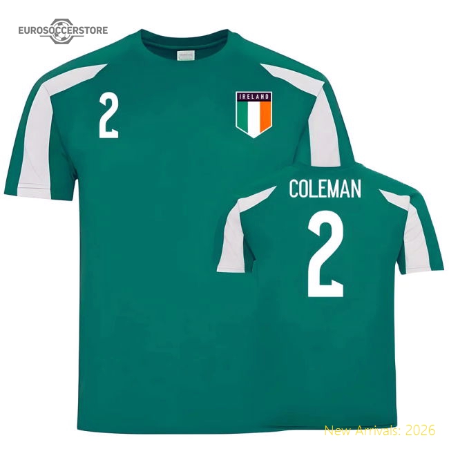 Ireland Sports Training Jersey (Coleman 2)-The Soccer Shirt Hub