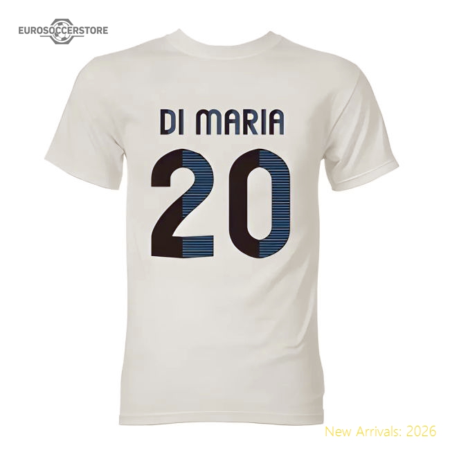Angel di Maria Real Madrid Hero T-Shirt (White)-The Soccer Shirt Hub