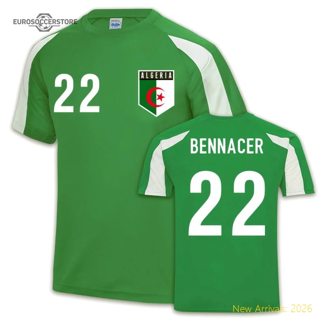 Algeria Sports training Jersey (Ismael Bennacer 22)-The Soccer Shirt Hub