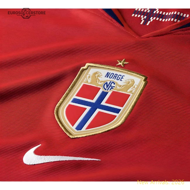 2025-2026 Norway Womens Team Home Shirt (Unisex)-The Soccer Shirt Hub