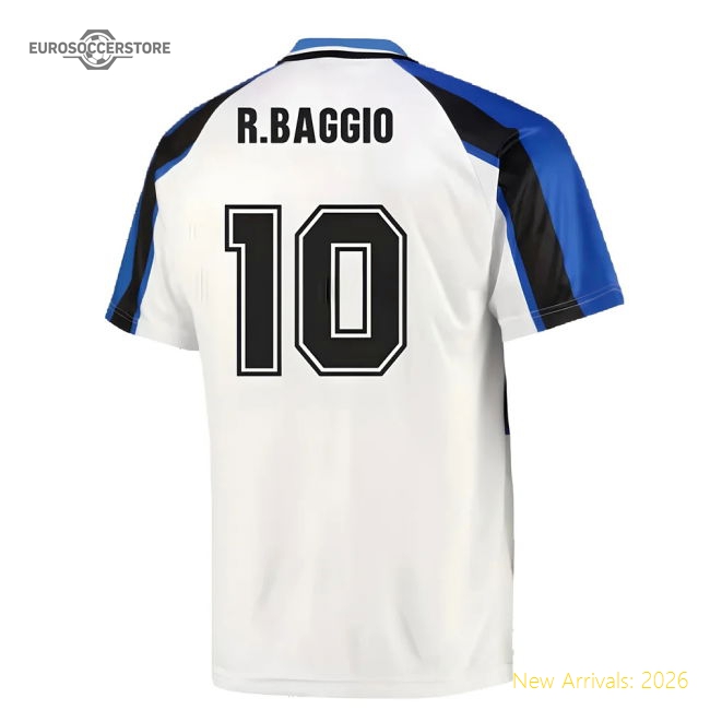 1996 Inter Milan Away Shirt (R.Baggio 10)-The Soccer Shirt Hub