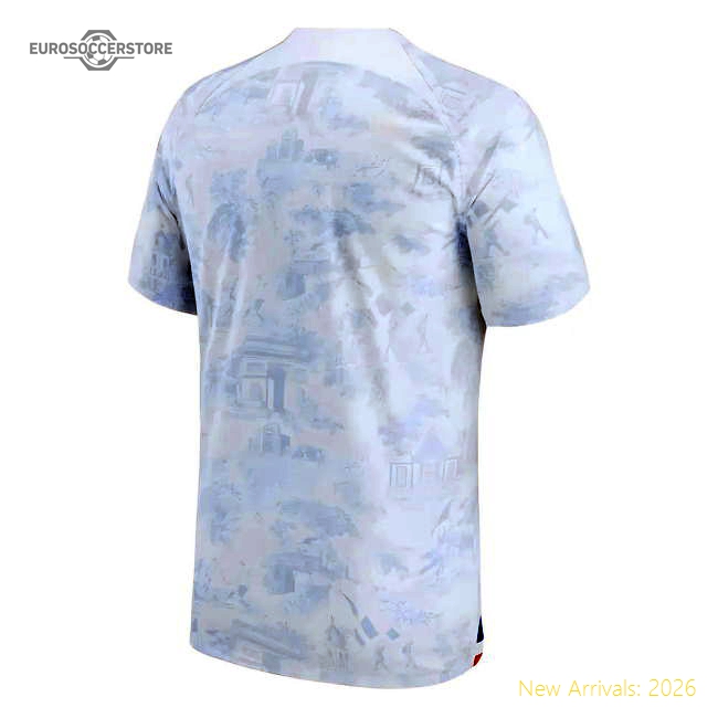 2022-2023 France Away Shirt (MBAPPE 10)-The Soccer Shirt Hub