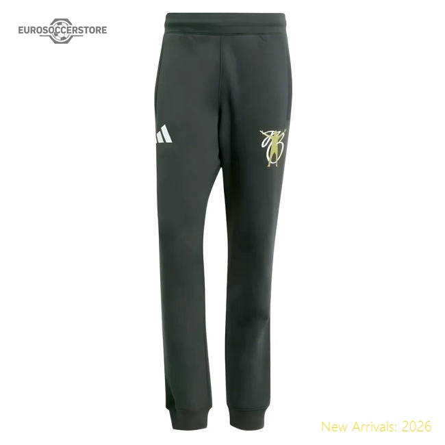 2024-2025 Jude Bellingham Tracksuit Bottoms (Grey)-The Soccer Shirt Hub