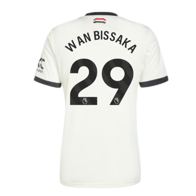 2024-2025 Man Utd Third Shirt (Wan Bissaka 29)-The Soccer Shirt Hub