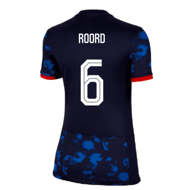 2023-2024 Holland WWC Away Shirt (Ladies) (Roord 6)-The Soccer Shirt Hub