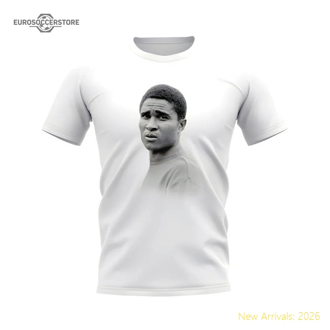 Eusebio Portugal Legend T-Shirt (White)-The Soccer Shirt Hub