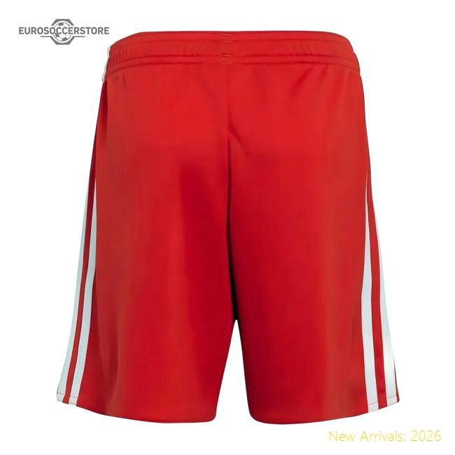 2022-2023 Bayern Munich Home Shorts (Red)-The Soccer Shirt Hub