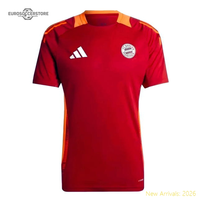 2024-2025 Bayern Munich Training Shirt (Red)-The Soccer Shirt Hub