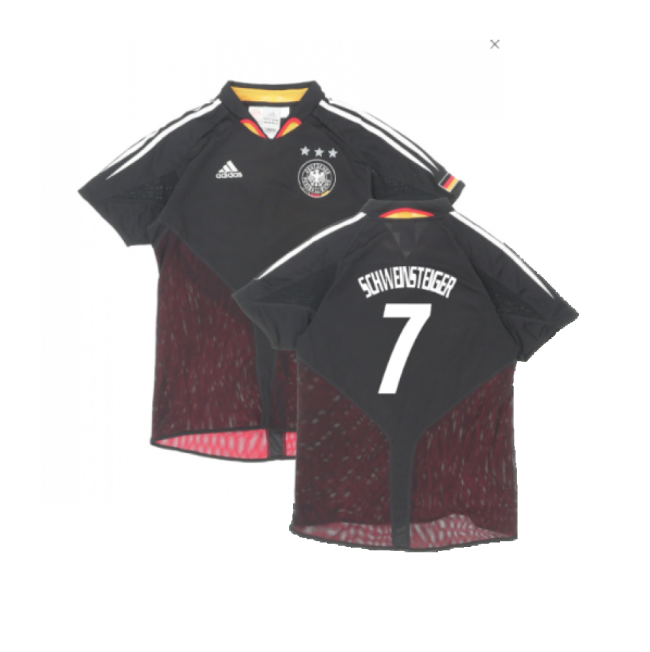 Germany 2004-06 Away Shirt ((Very Good) S) (Schweinsteiger 7)-The Soccer Shirt Hub