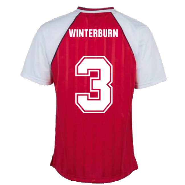 Arsenal 1988 Home Retro Football Shirt (WINTERBURN 3)-The Soccer Shirt Hub