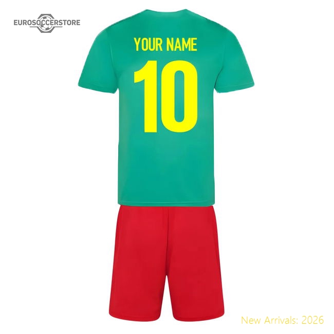 Personalised Cameroon Training Kit Package-The Soccer Shirt Hub