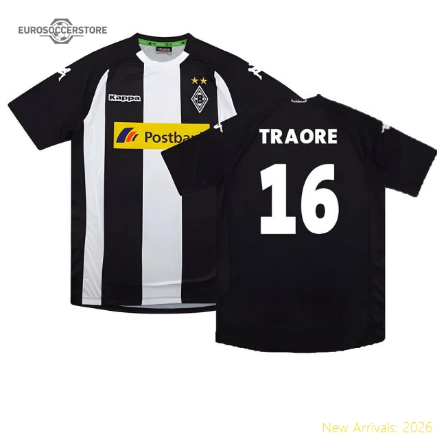 Borussia Monchengladbach 2017-18 Third Shirt ((Very Good) XL) (Traore 16)-The Soccer Shirt Hub