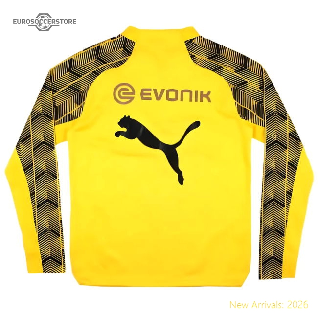 Borussia Dortmund 2019-2020 Long Sleeve Training Top (S) (Good)-The Soccer Shirt Hub