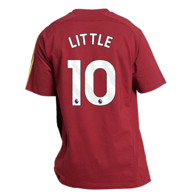 2025-2026 Arsenal UBP Tee (Noble Maroon) (Little 10)-The Soccer Shirt Hub