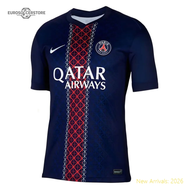 2025-2026 PSG Paris Saint Germain Home Shirt-The Soccer Shirt Hub